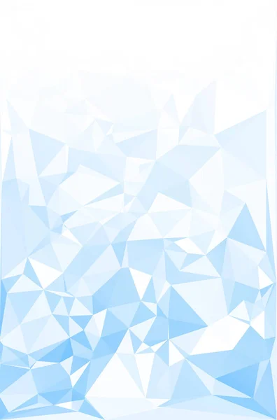 Fondo Mosaico Poligonal Azul Plantillas Diseño Creativo — Vector de stock