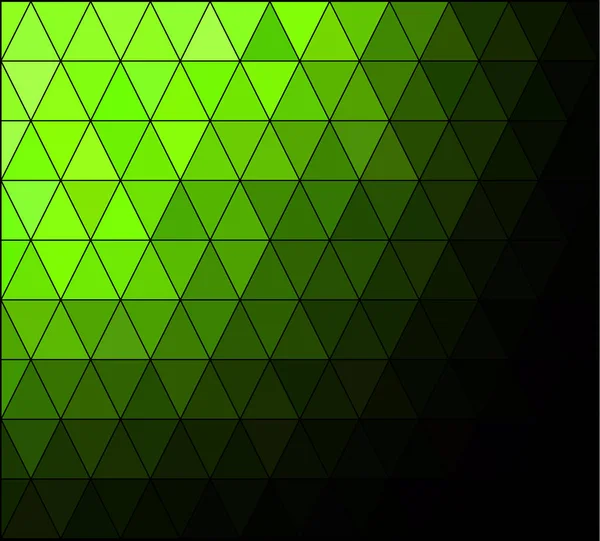 Grüne Quadratische Gittermosaik Hintergrund Kreative Design Vorlagen — Stockvektor