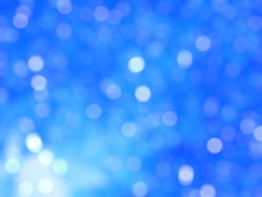 Ufuk benzersiz Soyut Mavi Bokeh şenlikli ışıklar