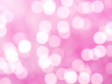 Ufuk benzersiz soyut pembe Bokeh şenlikli ışıklar