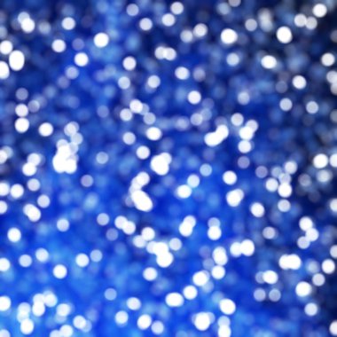 Ufuk benzersiz Soyut Mavi Bokeh şenlikli ışıklar