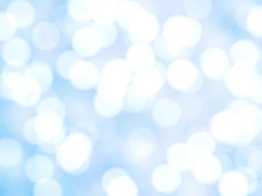 Ufuk benzersiz Soyut Mavi Bokeh şenlikli ışıklar