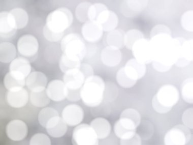Ufuk benzersiz soyut gri beyaz Bokeh şenlikli ışıklar
