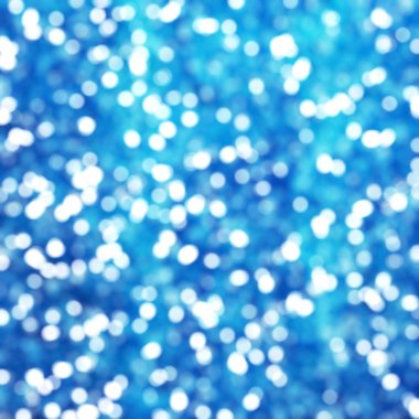 Ufuk benzersiz Soyut Mavi Bokeh şenlikli ışıklar