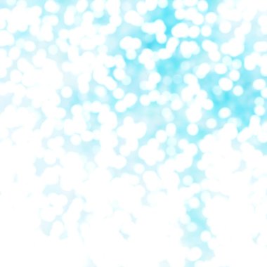 Ufuk benzersiz Soyut Mavi Bokeh şenlikli ışıklar