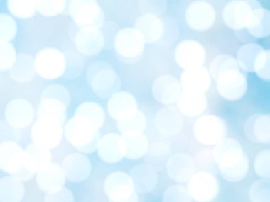 Ufuk benzersiz Soyut Mavi Bokeh şenlikli ışıklar