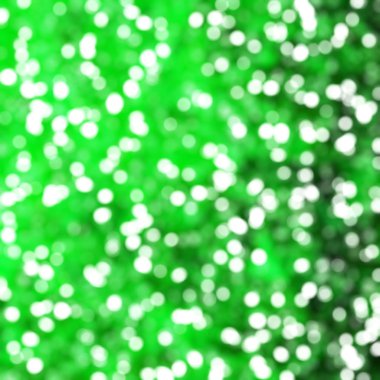 Ufuk benzersiz Soyut Yeşil Bokeh şenlikli ışıklar