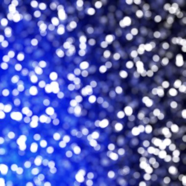 Ufuk benzersiz Soyut Mavi Bokeh şenlikli ışıklar