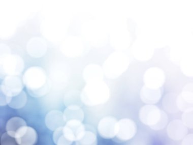 Ufuk benzersiz Soyut Mavi Bokeh şenlikli ışıklar