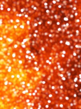 Ufuk benzersiz soyut kırmızı Bokeh şenlikli ışıklar