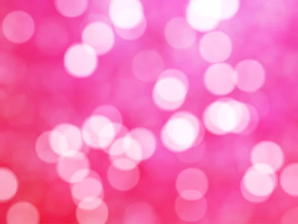 Desfocado Único Abstrato Rosa Bokeh Luzes Festivas — Fotografia de Stock