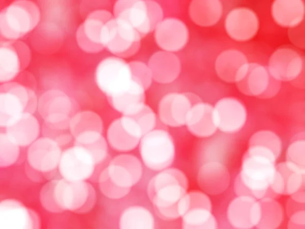 Desfocado Único Abstrato Vermelho Bokeh Luzes Festivas — Fotografia de Stock