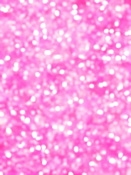 Desfocado Único Abstrato Rosa Bokeh Luzes Festivas — Fotografia de Stock