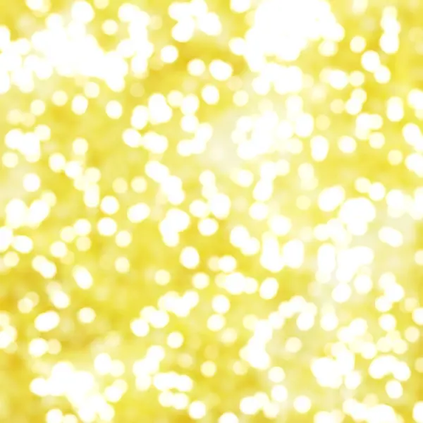 Luci Festive Bokeh Giallo Astratto Unico Sfocato — Foto Stock