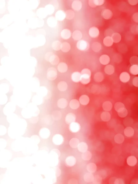 Desfocado Único Abstrato Vermelho Bokeh Luzes Festivas — Fotografia de Stock