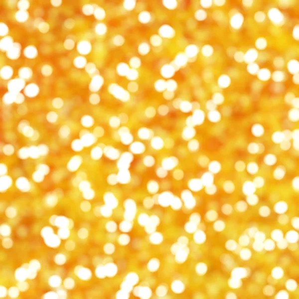 Luci Festive Bokeh Giallo Astratto Unico Sfocato — Foto Stock