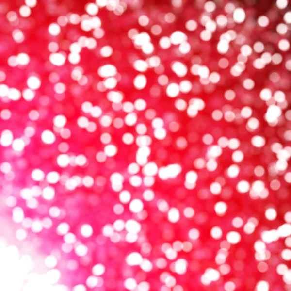 Desfocado Único Abstrato Vermelho Bokeh Luzes Festivas — Fotografia de Stock