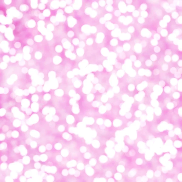 Desfocado Único Abstrato Rosa Bokeh Luzes Festivas — Fotografia de Stock