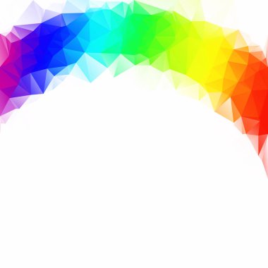 Renkli poligonal mozaik arka plan yaratıcı tasarım şablonları