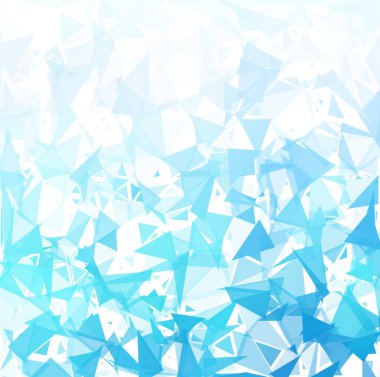 Mavi mola mozaik arka plan, yaratıcı tasarım şablonları