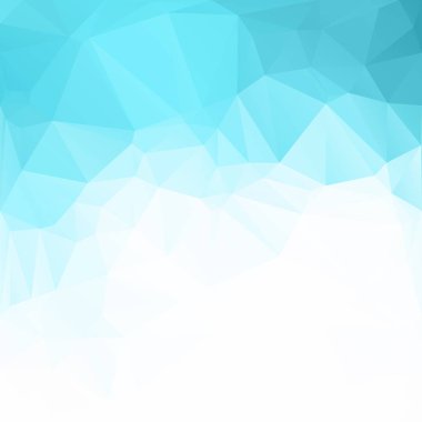 mavi çokgen mozaik arkaplan, yaratıcı tasarım şablonları