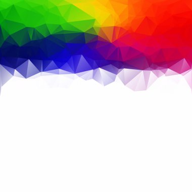 Renkli poligonal mozaik arka plan yaratıcı tasarım şablonları