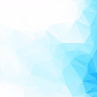 mavi çokgen mozaik arkaplan, yaratıcı tasarım şablonları