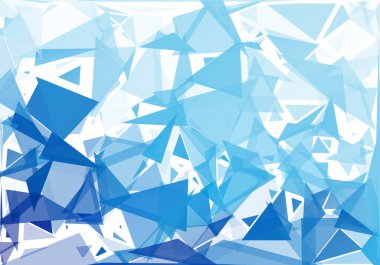 Mavi mola mozaik arka plan, yaratıcı tasarım şablonları