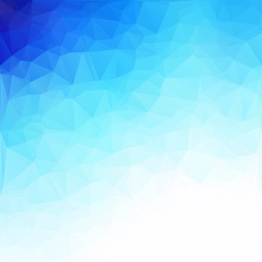 mavi çokgen mozaik arkaplan, yaratıcı tasarım şablonları