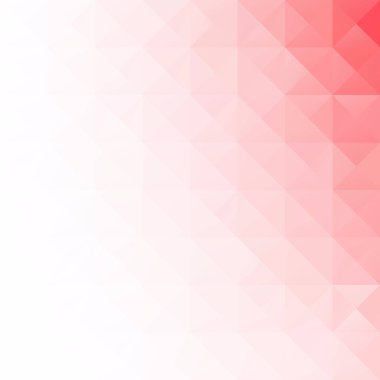 Kırmızı kılavuz Mozaik arka plan, yaratıcı tasarım şablonları