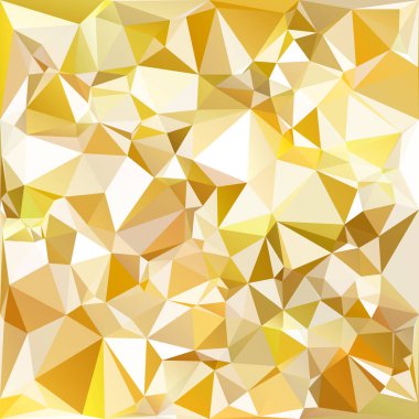 Sarı Çokgen Mozaik Arkaplan, Yaratıcı Tasarım Şablonları