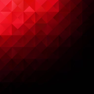 Kırmızı kılavuz Mozaik arka plan, yaratıcı tasarım şablonları