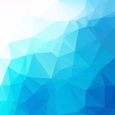 mavi çokgen mozaik arkaplan, yaratıcı tasarım şablonları