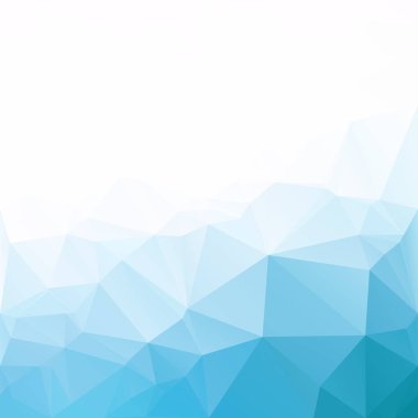 mavi çokgen mozaik arkaplan, yaratıcı tasarım şablonları