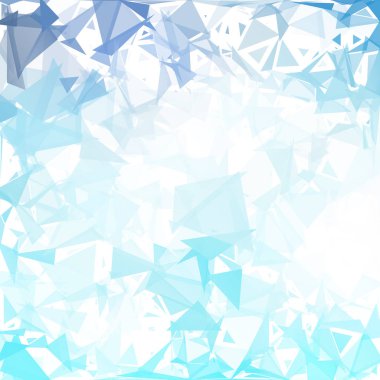 Mavi mola mozaik arka plan, yaratıcı tasarım şablonları