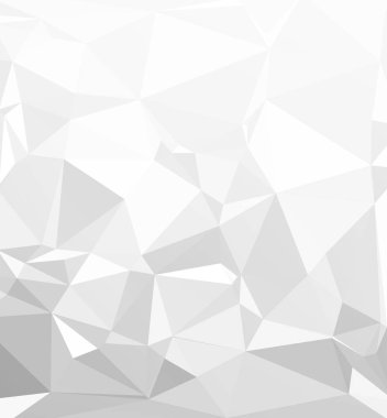 Gri Beyaz Çokgen Arkaplan, Yaratıcı Tasarım Şablonları