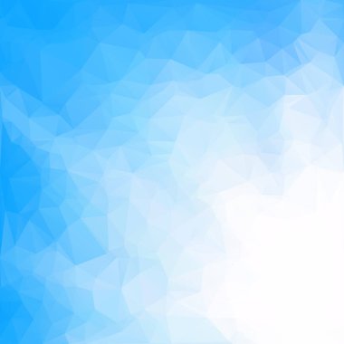 mavi çokgen mozaik arkaplan, yaratıcı tasarım şablonları