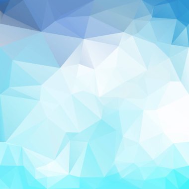 mavi çokgen mozaik arkaplan, yaratıcı tasarım şablonları