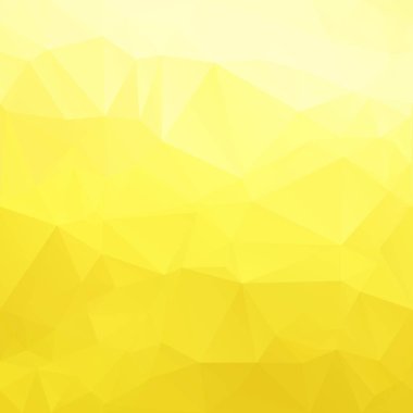 Sarı Çokgen Mozaik Arkaplan, Yaratıcı Tasarım Şablonları