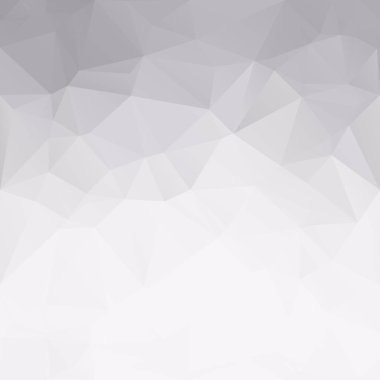 Gri Beyaz Çokgen Arkaplan, Yaratıcı Tasarım Şablonları