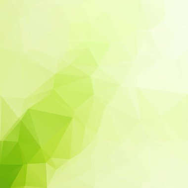 Yeşil Çokgen Mozaik Arkaplan, Yaratıcı Tasarım Şablonları