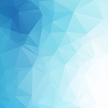 mavi çokgen mozaik arkaplan, yaratıcı tasarım şablonları