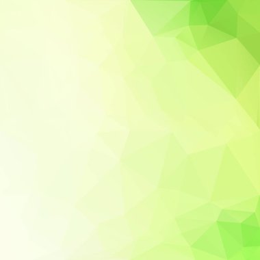 Yeşil Çokgen Mozaik Arkaplan, Yaratıcı Tasarım Şablonları