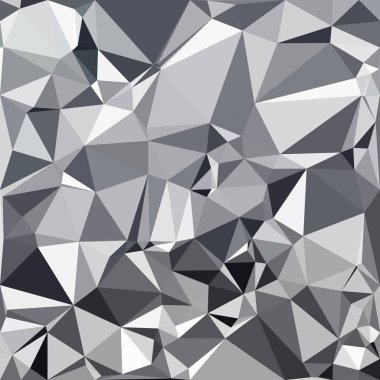 Siyah poligonal mozaik arka plan, yaratıcı tasarım şablonları