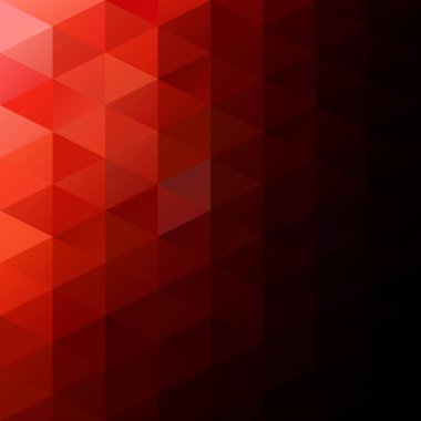 Kırmızı kılavuz Mozaik arka plan, yaratıcı tasarım şablonları