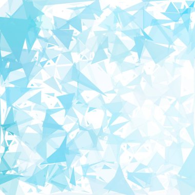 Mavi mola mozaik arka plan, yaratıcı tasarım şablonları