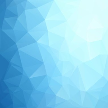 mavi çokgen mozaik arkaplan, yaratıcı tasarım şablonları