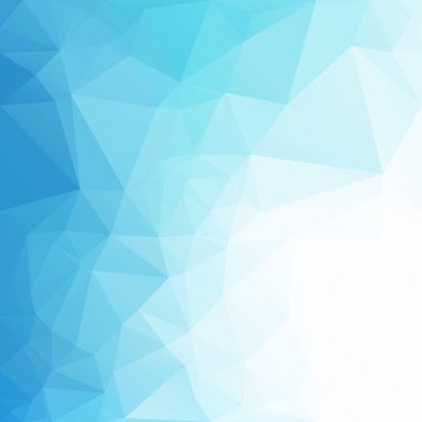 mavi çokgen mozaik arkaplan, yaratıcı tasarım şablonları