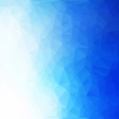 mavi çokgen mozaik arkaplan, yaratıcı tasarım şablonları