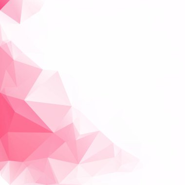 Kırmızı Çokgen Mozaik Arkaplan, Yaratıcı Tasarım Şablonları